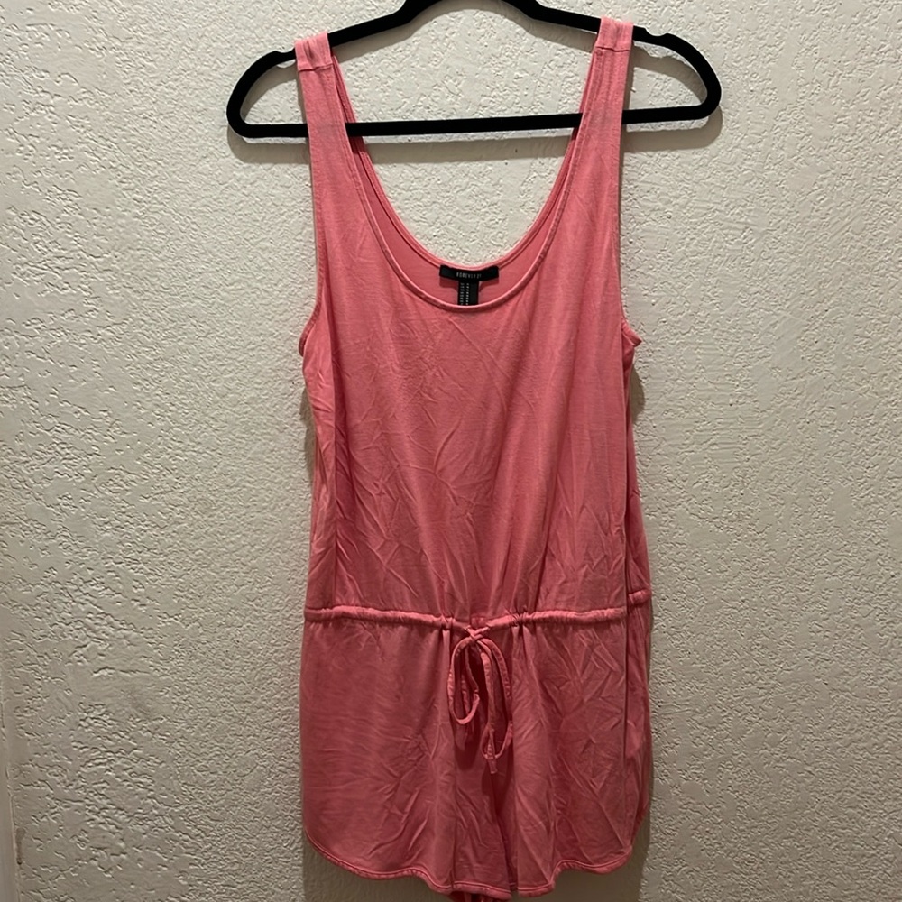 Forever 21 Coral Romper